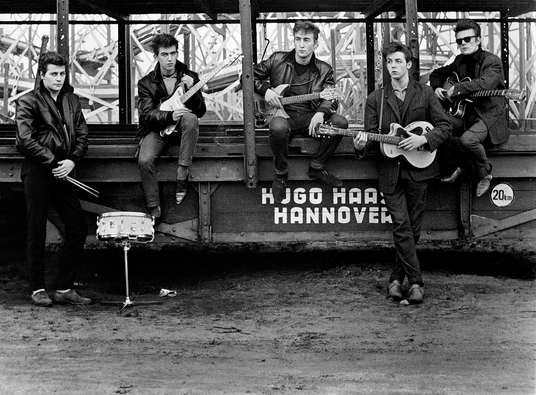 Now available: classic Astrid Kirchherr photographs of The Beatles ...