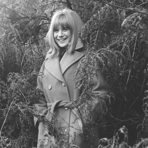 Handmade 8x10 inch silver gelatin: Marianne Faithfull bushes - Snap ...