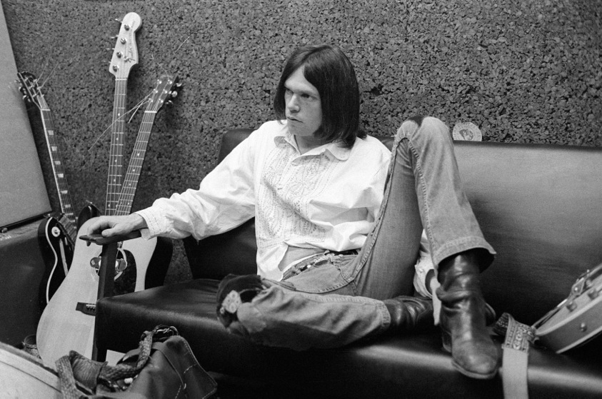 Neil Young Stövlar Auktion