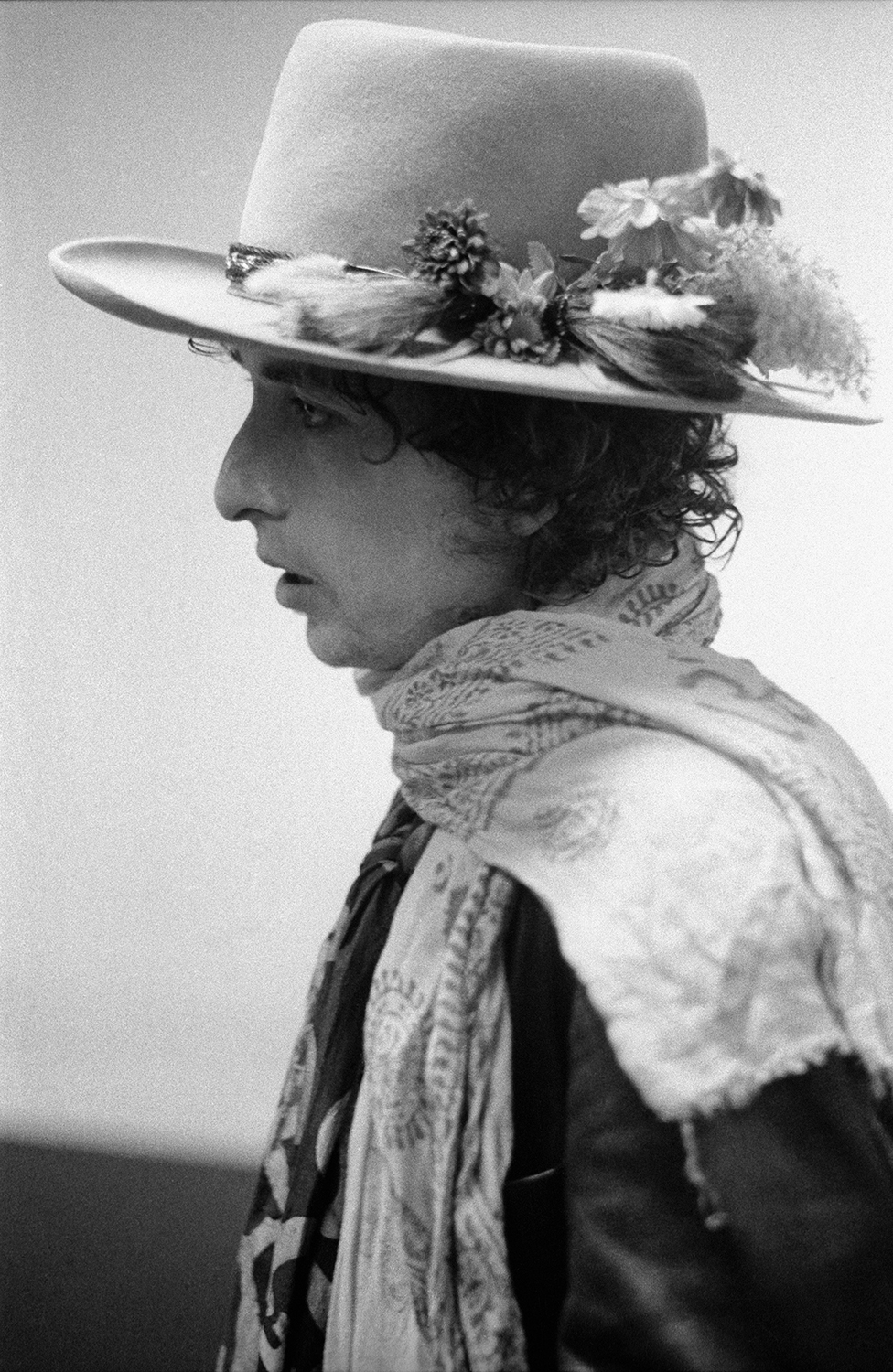 Ken Regan: Bob Dylan – Hat and scarf 