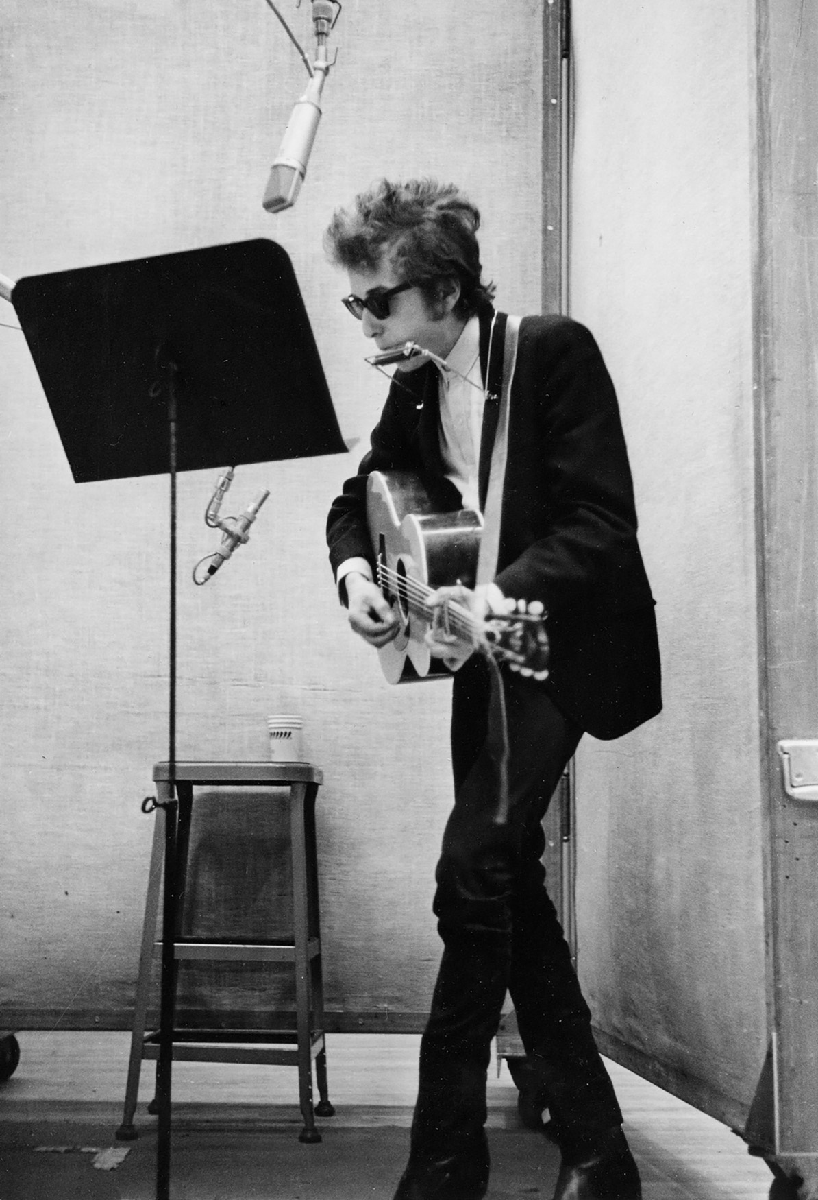 Daniel Kramer: Bob Dylan recording Bringing It All Back Home Snap  Galleries Limited