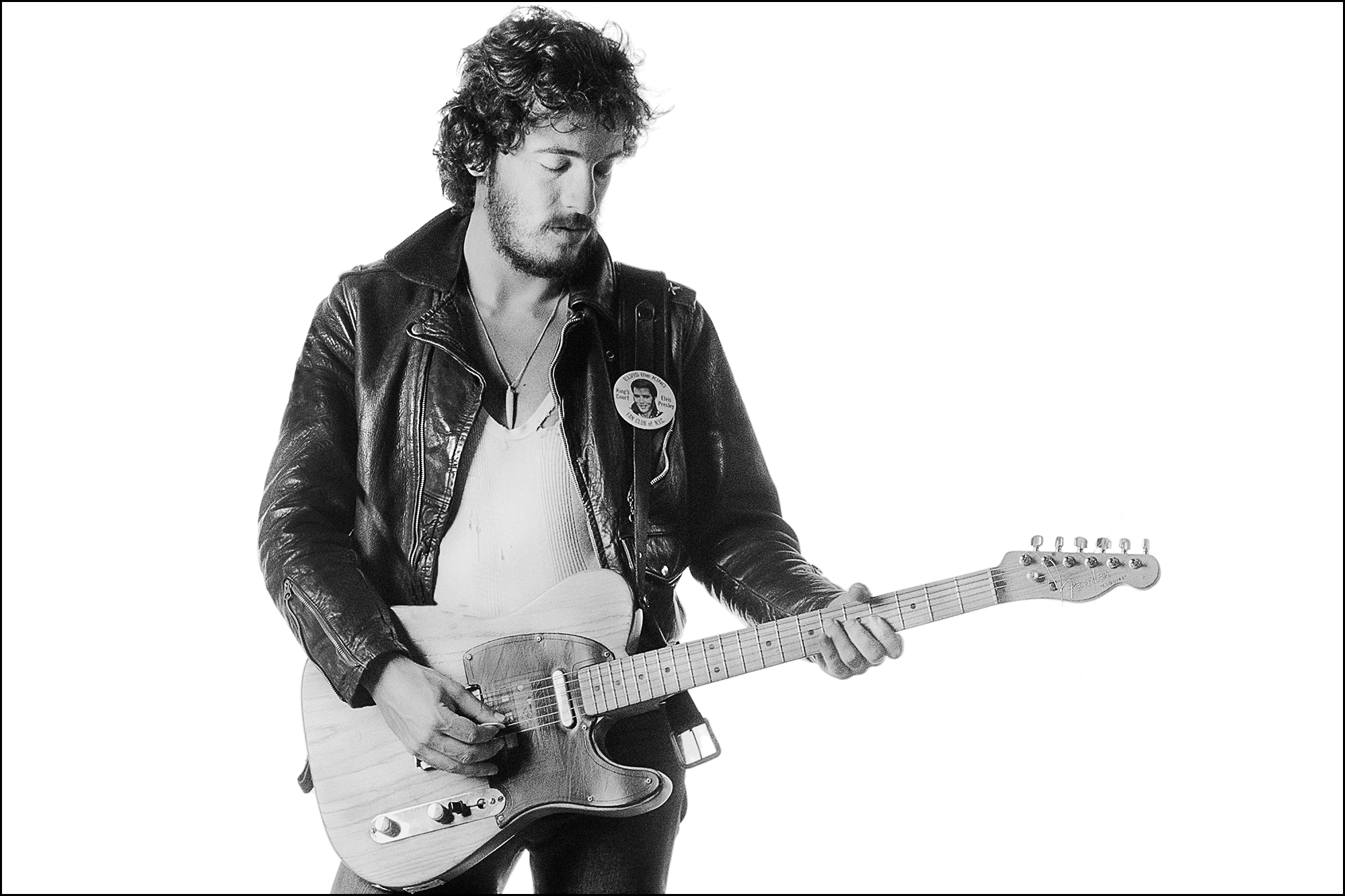 Eric Meola: Bruce With Guitar
